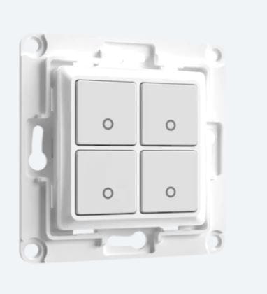SHELLY - Shelly · Unterputz Zubehör · Wall Switch 4 · Wandtaster