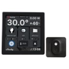 SHELLY - Shelly · Unterputz · Wall Display Black + BLU H+T Black