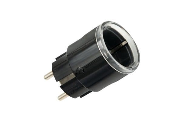 SHELLY - Shelly · Plug + Play Plug S Gen3 Matter · schwarz