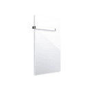 ETHERMA - Badinfrarotheizung, Glas reinweiß, 160x63cm, 700W, 230V