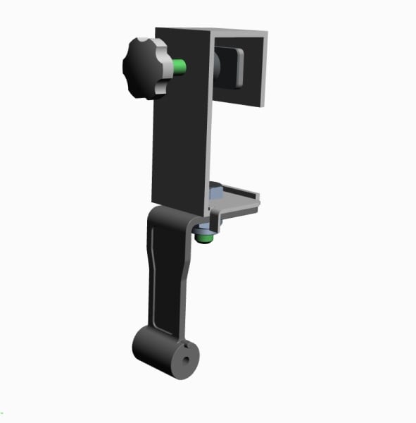 ETHERMA - Schirmhalterung drehbar, weiß für EXO COMFORT und BASIC