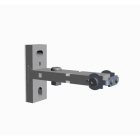ETHERMA - T-Halter schwenkbar, silber für EXO COMFORT und BASIC