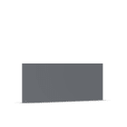ETHERMA - Infrarotheizung, Wand/Decke, Nano-Anthrazit, 1600x620mm, 900W, 230V