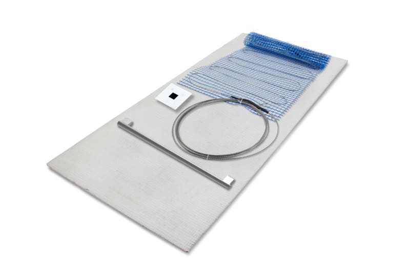 ETHERMA - Wandheizungsset inkl. Handtuchhalter und Thermostat, 320 W