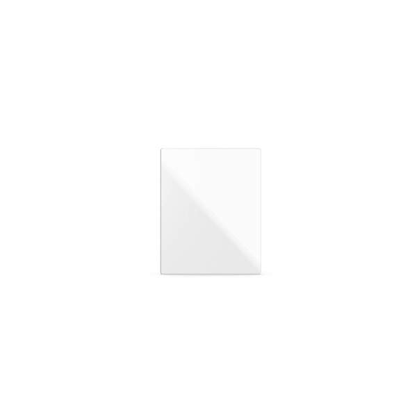 ETHERMA - Infrarotheizung, Glas reinweiß satiniert, 50x63cm, 240W, 230V