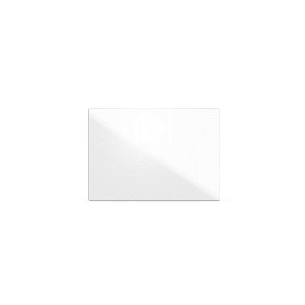 ETHERMA - Infrarotheizung, Glas reinweiß satiniert, 90x63cm, 450W, 230V