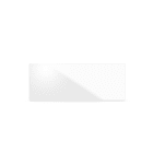 ETHERMA - Infrarotheizung, Glas reinweiß satiniert, 130x50cm, 600W,230V