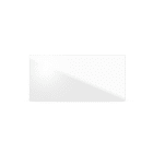 ETHERMA - Infrarotheizung, Glas reinweiß satiniert, 130x63cm, 680W, 230V