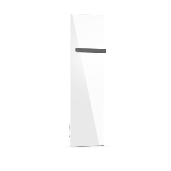 ETHERMA - Badinfrarotheizung, Glas reinweiß, 160x50cm, 600W, 230V
