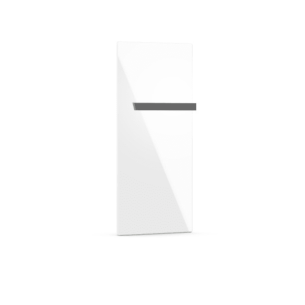 ETHERMA - Badinfrarotheizung SMART, Glas reinweiß, 130x63cm, 500W, 230V
