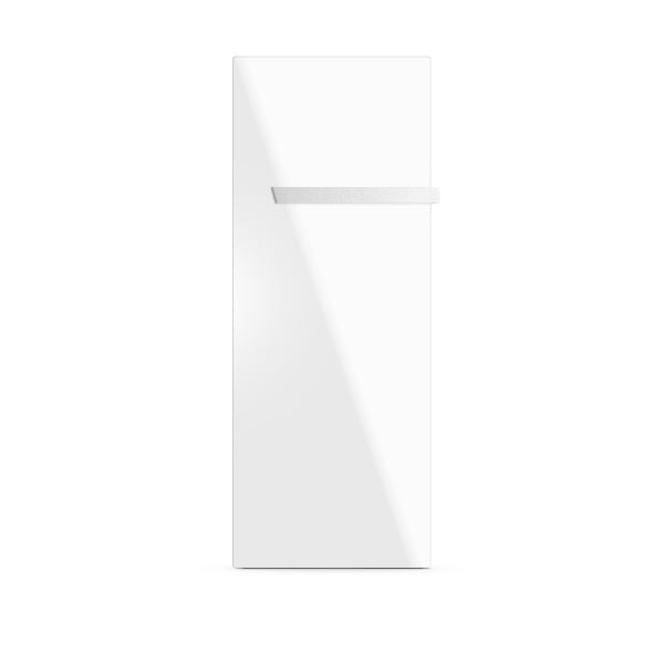 ETHERMA - Badinfrarotheizung SMART, Glas reinweiß satiniert, 160x63cm, 700W, 230