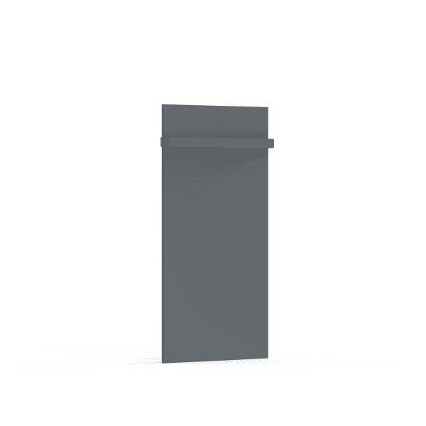 ETHERMA - Badinfrarotheizung SMART, Metall grau, 62x124.5cm, 500W, 230V