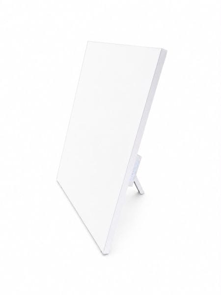 ETHERMA - Infrarotheizung mit Standfuss, Metall, weiß, 62x62cm, 350W
