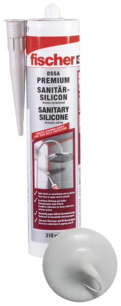 FISCHER AUSTRIA - Sanitärsilicon DSSA 310 grau