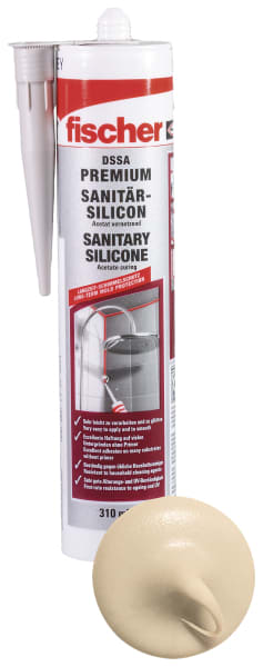 FISCHER AUSTRIA - Sanitärsilicon DSSA 310 bahama-beige
