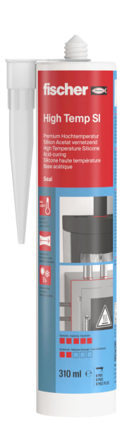 FISCHER AUSTRIA - Hochtemperatursilicon DHS 310 rot