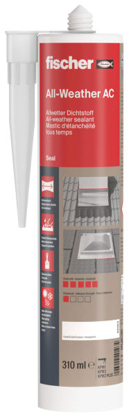 FISCHER AUSTRIA - Allwetter Dichtstoff DDK 310 transparent