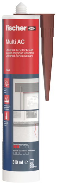 FISCHER AUSTRIA - Acryldichtstoff DA 310 braun