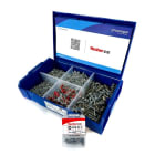 SONEPAR - L-BOXX MINI FISCHER 701-teilig, inkl. DUOPOWER Dübel, Schrauben u. Zubehör