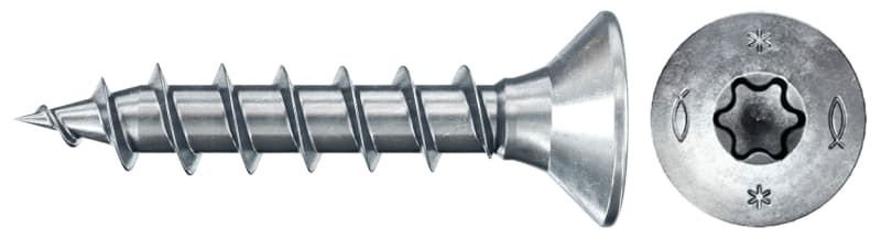 FISCHER AUSTRIA - Spannplattenschraube Torx TX 3,0x20 Senkkopf, Vollgewinde BC200