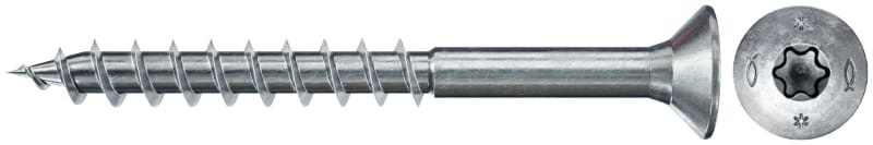 FISCHER AUSTRIA - Spannplattenschraube Torx TX 3,0x40 Senkkopf, Teilgewinde BC200