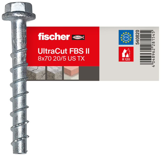 FISCHER AUSTRIA - UltraCut FBS II 8x70 20/5 US TX E