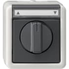 GIRA - Jalousie 1-p BSF WG AP Grau