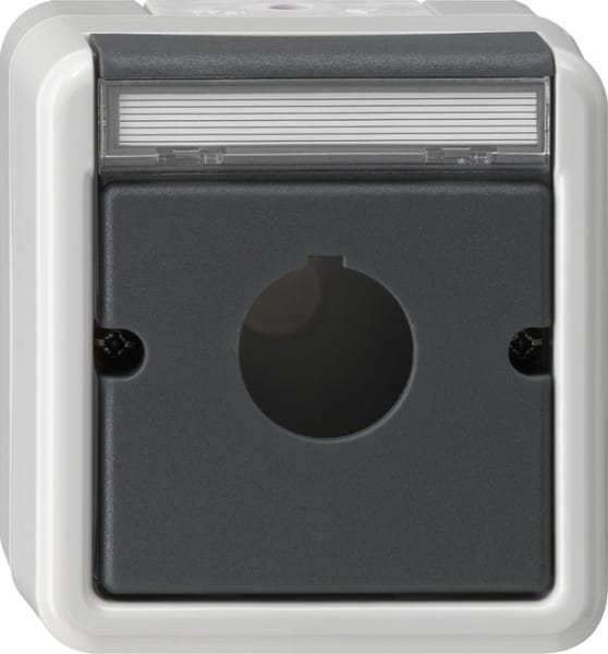GIRA - Gehäuse BSF Taster Ø 22,5 mm WG AP Grau