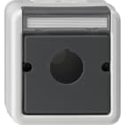 GIRA - Gehäuse BSF Taster Ø 22,5 mm WG AP Grau