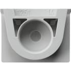 GIRA - Adapter Ltg.einf. 1f geschlossen WG AP Grau