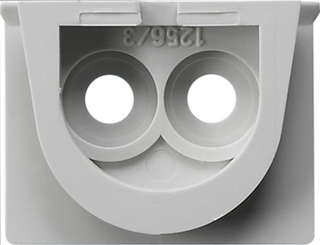 GIRA - Adapter Ltg.einf. 2f WG AP Grau