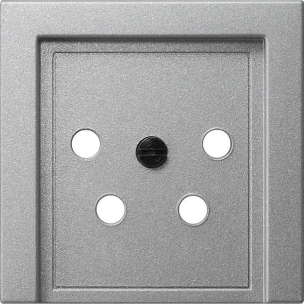 GIRA - Abd. KPN-Anschlussdose 4-p System 55 F Alu