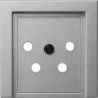 GIRA - Abd. KPN-Anschlussdose 4-p System 55 F Alu