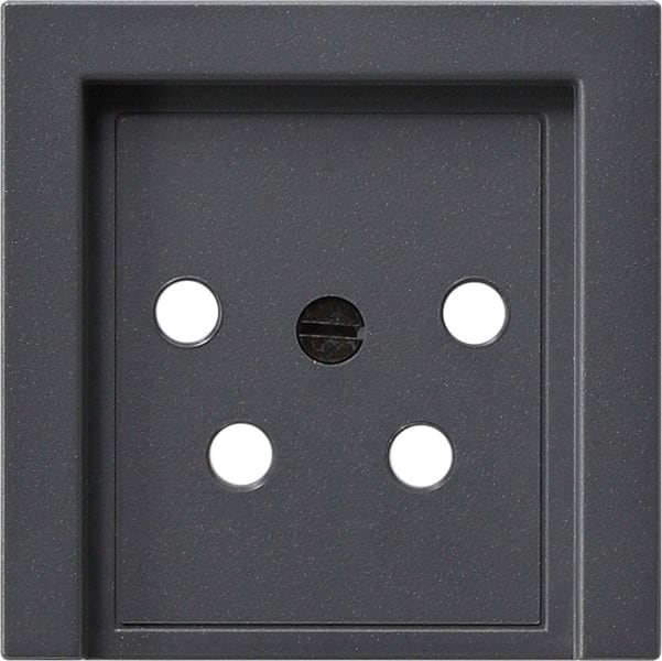 GIRA - Abd. KPN-Anschlussdose 4-p System 55 Anthrazit
