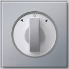 GIRA - Abd. Knebel Zeitsch. + Jalousie Gira TX_44 (WG UP) F Alu