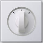 GIRA - Abd. Knebel Zeitsch. + Jalousie Gira TX_44 (WG UP) Reinweiß