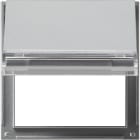 GIRA - Adapterrahmen KD + BSF Gira TX_44 (WG UP) F Alu