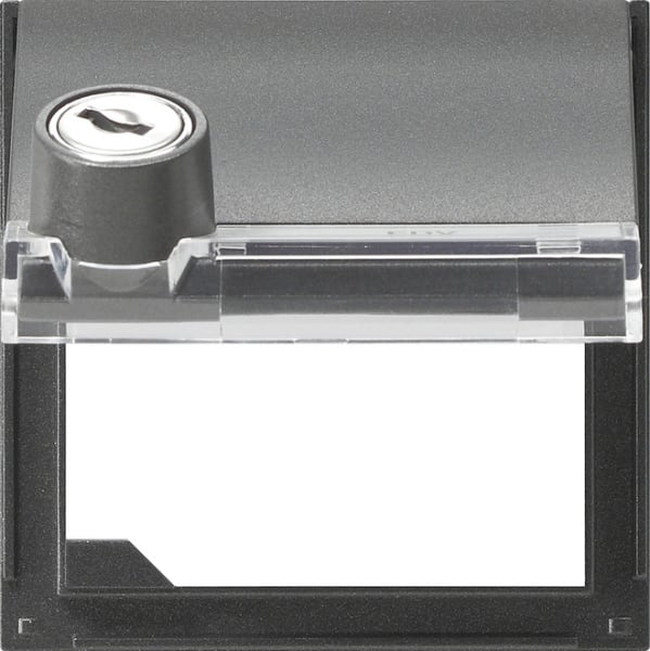 GIRA - Adapterrahmen KD Schloss gleich + BSF Gira TX_44 (WG UP) Anthrazit