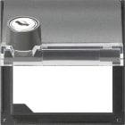 GIRA - Adapterrahmen KD Schloss gleich + BSF Gira TX_44 (WG UP) Anthrazit
