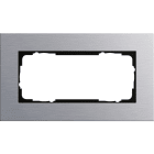 GIRA - Abdeckrahmen 2f o.M. Gira Esprit Aluminium