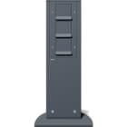 GIRA - E-Säule 3x SCHUKO SH 491 mm Gira Energiesäule Anthrazit