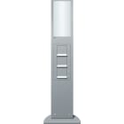 GIRA - E-Säule Licht + 3x SCHUKO SH 769 mm Gira Energiesäule F Alu