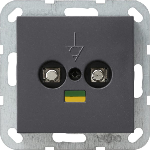 GIRA - Potenzialausgleich-Dose 2f System 55 Anthrazit