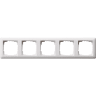 GIRA - Abdeckrahmen 5f Standard 55 Reinweiß m
