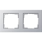 GIRA - Abdeckrahmen 2f Gira E2 F Alu