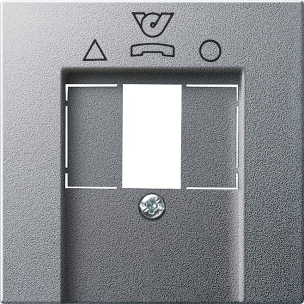 GIRA - Abd. TDO-Anschlussdose System 55 F Alu