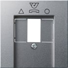 GIRA - Abd. TDO-Anschlussdose System 55 F Alu