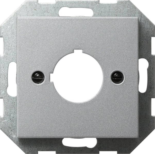 GIRA - Abd. Tragring Geräte Ø 22,5 mm System 55 F Alu