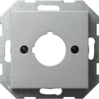 GIRA - Abd. Tragring Geräte Ø 22,5 mm System 55 F Alu