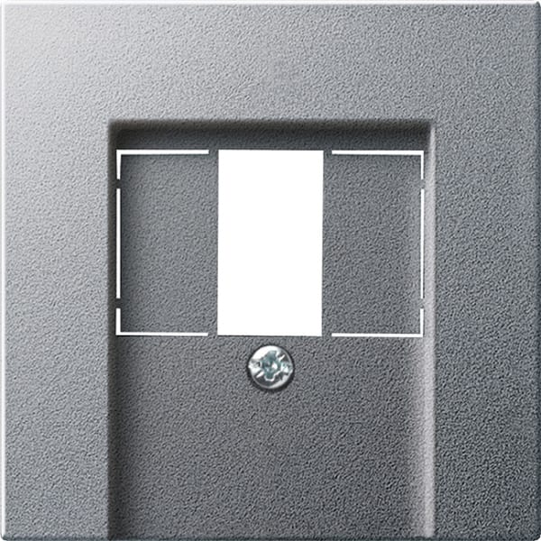 GIRA - Abd. TAE USB System 55 F Alu